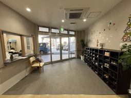 明るいエントランス