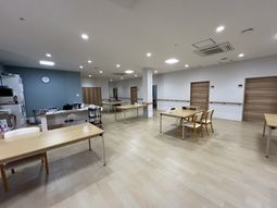 広々とした共用スペース