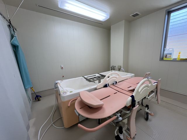 入浴設備があります