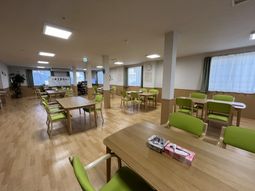 広々とした共有スペース