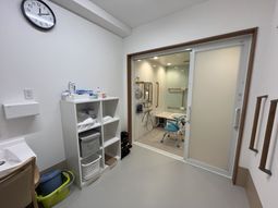 使いやすい施設の一角