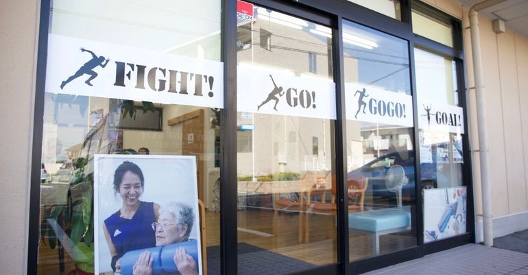 明るいエントランス