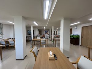 広々とした食堂