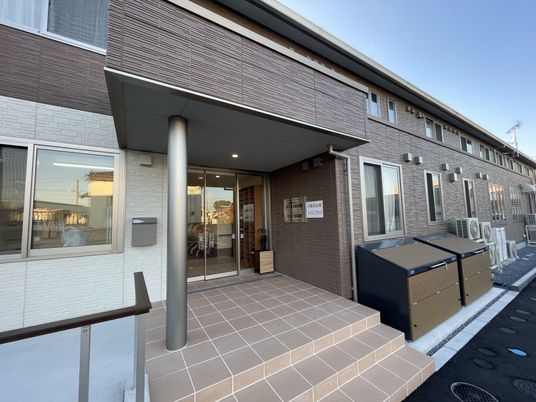 建物のエントランス