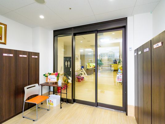 広々としたエントランス