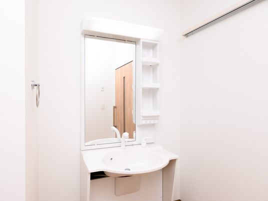 清潔感のある洗面台