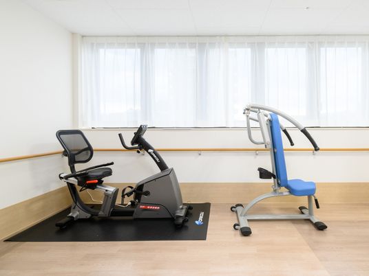 フィットネス機器のある部屋