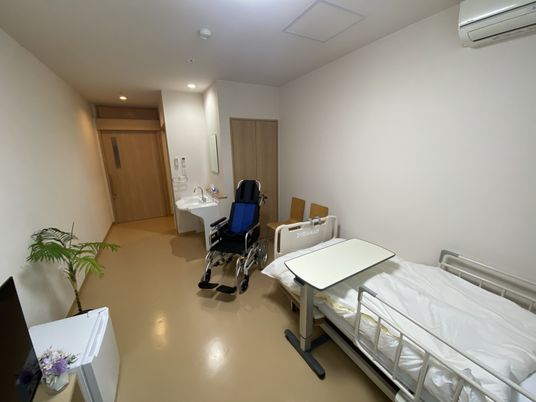 ゆったりとした居室