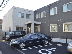 車いす対応の駐車場