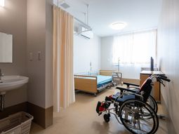 清潔な個室の居室