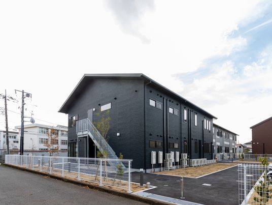 モダンな建物の外観