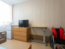 車椅子がある居室