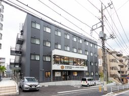 ゆったりとしたエントランス
