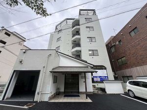 ゆったりとしたエントランス
