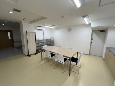 共有スペースの一角