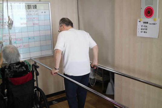 バランス訓練中の様子