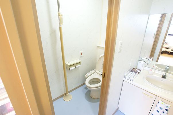 清潔なトイレ空間