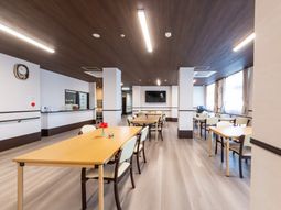 ゆったりした食堂