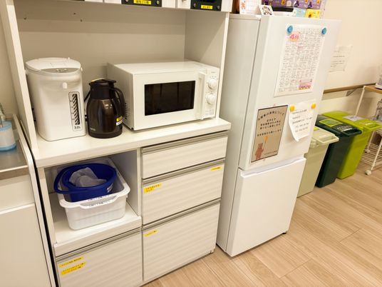 収納充実したキッチン