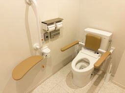 安全設備の整ったトイレ