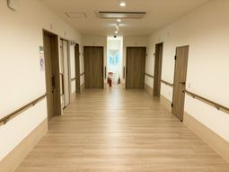 清潔感のある廊下