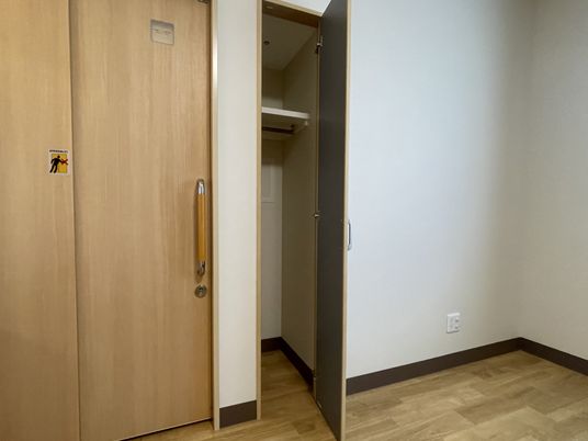 クローゼットのある居室