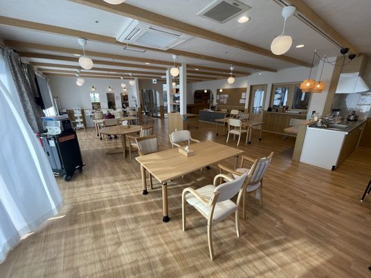 明るいリビング