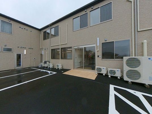 ゆったりした外観