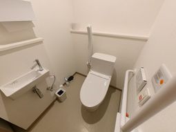 使いやすさが考慮されたトイレ