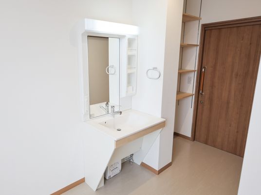 機能的な洗面台