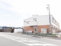 ゆったりしたエントランス
