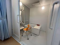安全な浴室設備