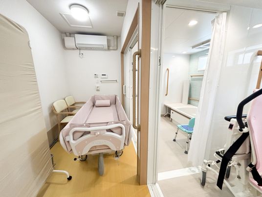 清潔な浴室スペース