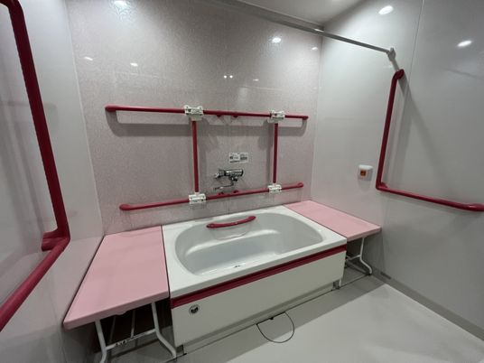 設備が整った浴室