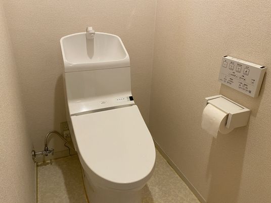 清潔な洋式トイレ