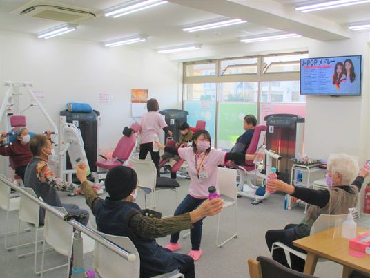 運動機器が整う部屋