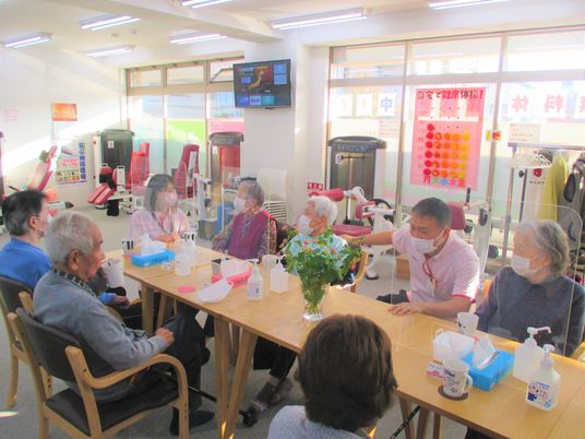 自然光と共用スペース