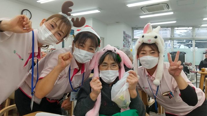 明るい交流スペース