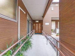 エントランスの通路