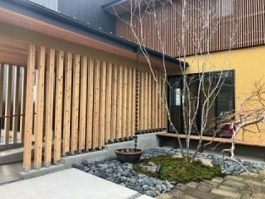 中庭の植栽  