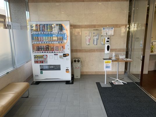 入室前エリア