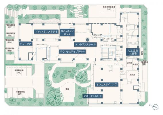 館内見取り図