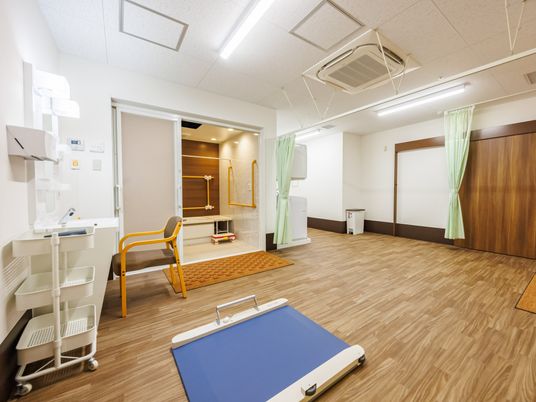広々とした機能訓練室