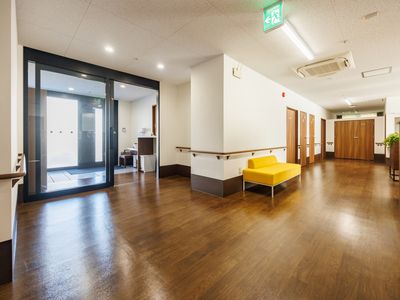 明るい廊下