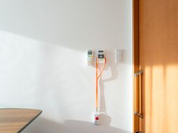 自然光が差し込む居室