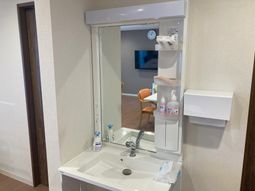 洗面台と共有スペース