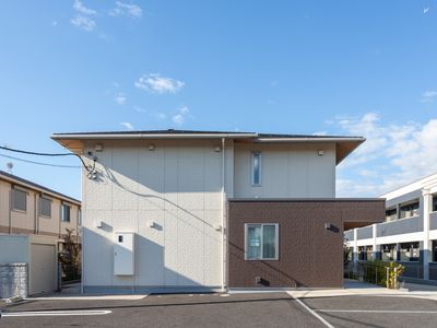 明るい外観