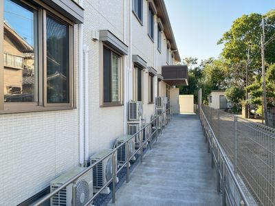 設備が整った外観