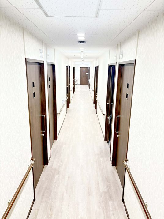 明るい廊下