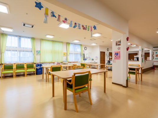 明るいダイニング